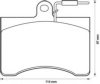 BENDIX 571895B Brake Pad Set, disc brake